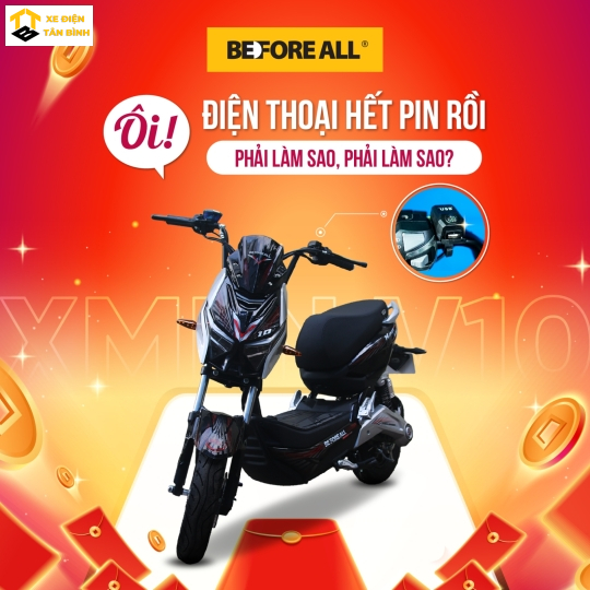 XE ĐIỆN Xmen V10