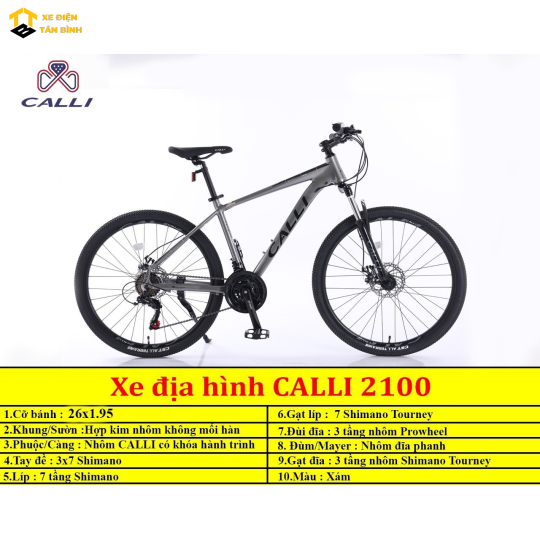Xe địa hình Calli 2100