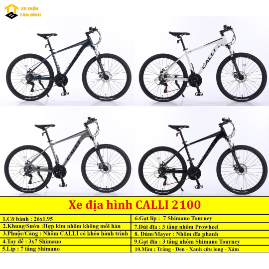 Xe địa hình Calli 2100